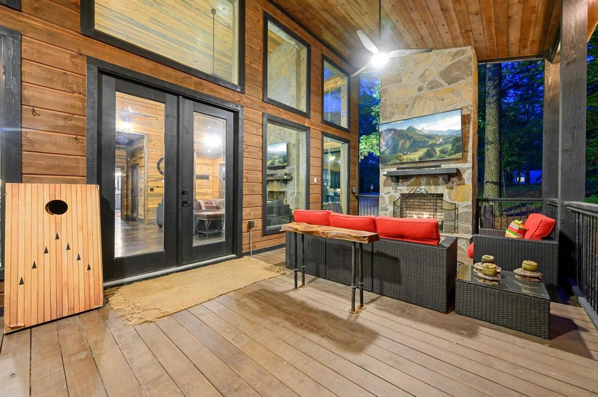 Luxury Cabin In The Woods With Hot Tub And Yard Games! Broken Bow Eksteriør billede