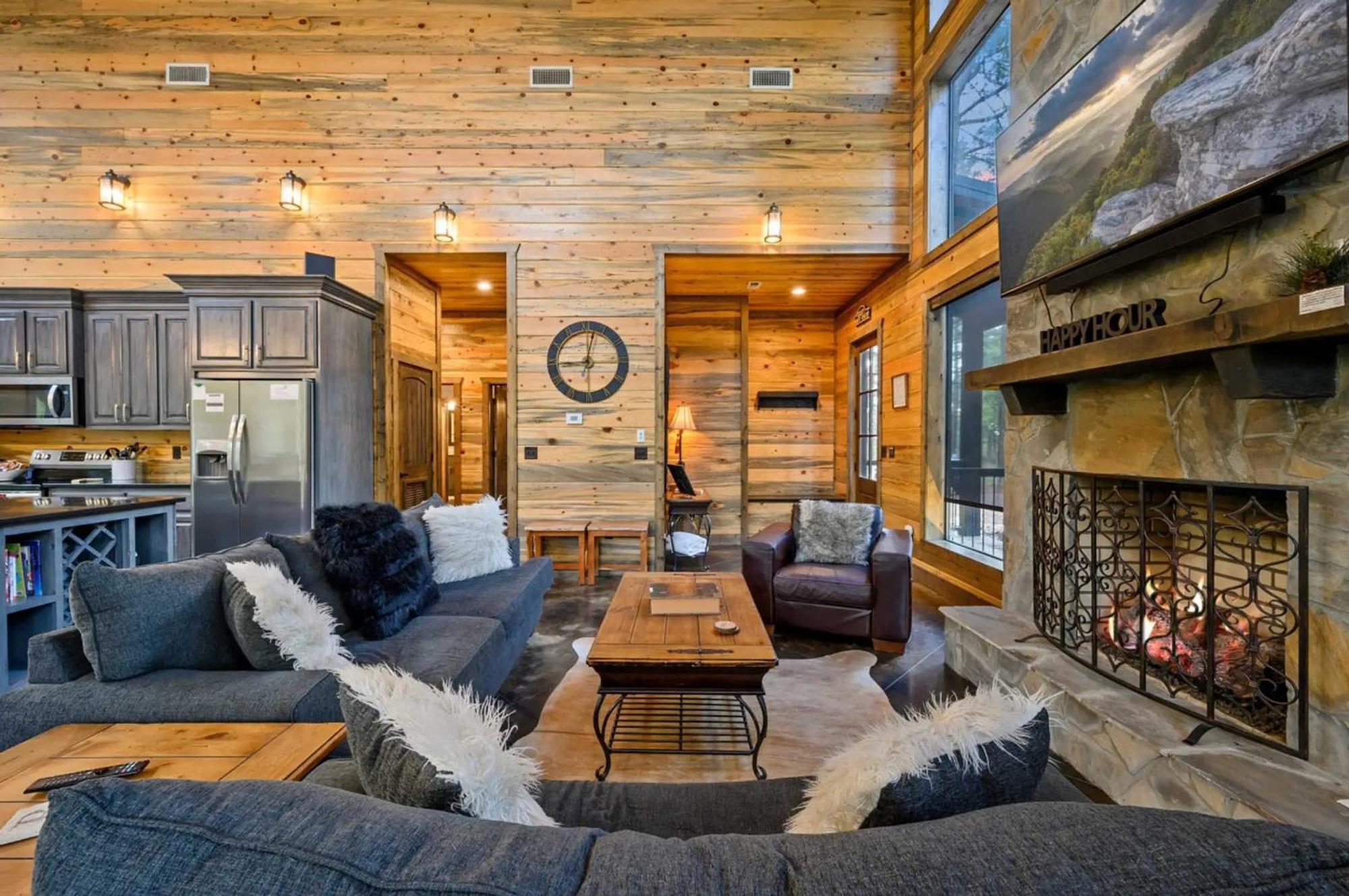 Luxury Cabin In The Woods With Hot Tub And Yard Games! Broken Bow Eksteriør billede